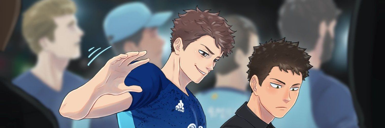 GiuSto art 🩵 busy but slowly back 💓 iwaoi cover